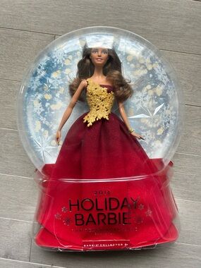 2016 Brunette Holiday Barbie Doll